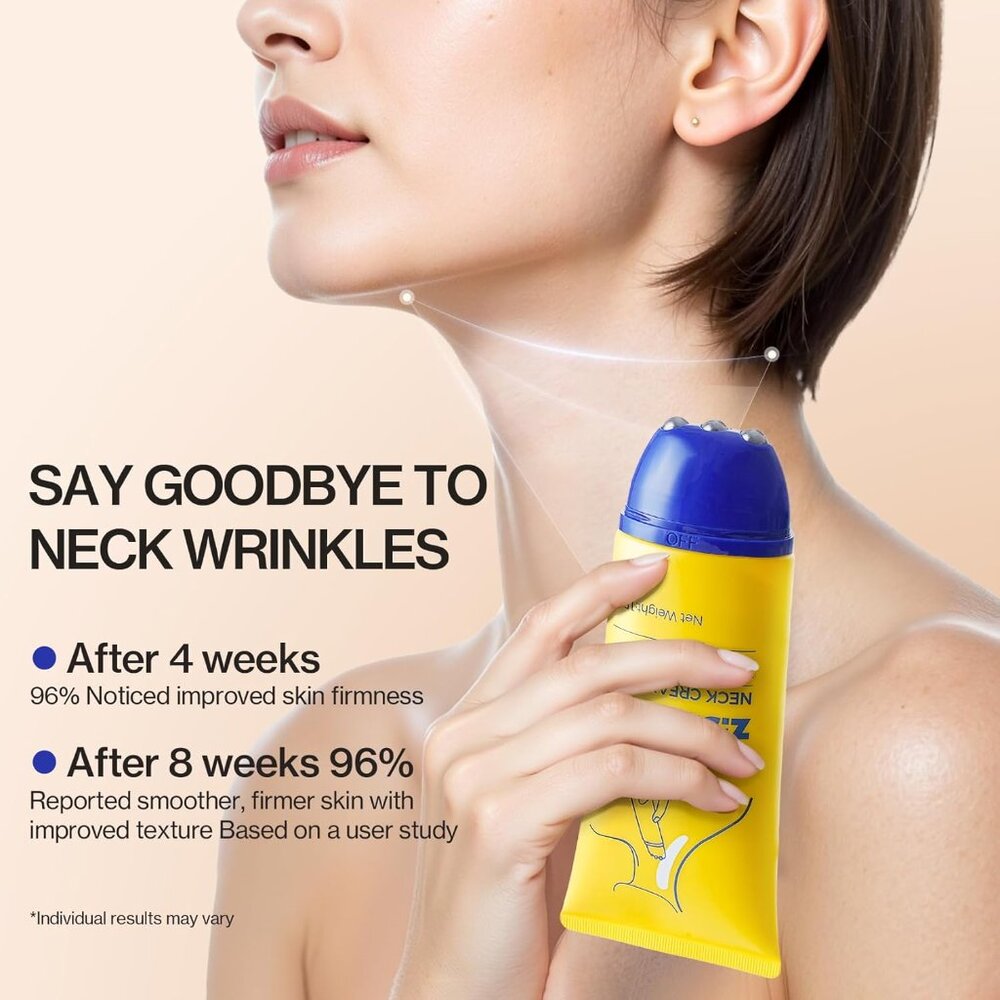 Z:SEA Neck Firming Cream with Roller - Anti-Aging Treatment - 5.29 fl oz - Picture 3 of 6